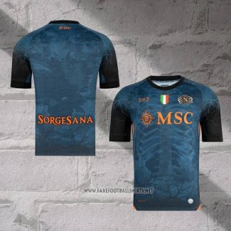 Napoli Halloween Shirt 2025-2026 Blue Thailand