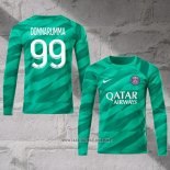 Paris Saint-Germain Player Donnarumma Goalkeeper Shirt Long Sleeve 2023-2024 Green