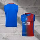 Paris Saint-Germain Training Shirt Without Sleeves 2025-2026 Blue Red