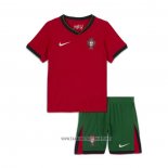 Portugal Home Shirt Kid 2024