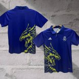 Real Madrid Dragon Shirt 2024-2025 Blue Thailand