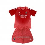 Real Madrid Goalkeeper Shirt Kid 2025-2026 Orange