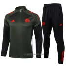 Sweatshirt Tracksuit Bayern Munich Kid 2025-2026 Green