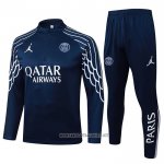 Sweatshirt Tracksuit Paris Saint-Germain Kid 2025-2026 Blue
