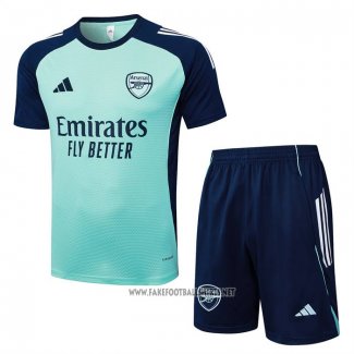 Tracksuit Arsenal Short Sleeve 2025-2026 Green - Shorts