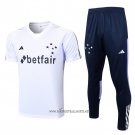 Tracksuit Cruzeiro Short Sleeve 2023-2024 White