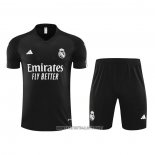Tracksuit Real Madrid Short Sleeve 2023-2024 Black - Shorts