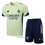 Tracksuit Real Madrid Short Sleeve 2025-2026 Green - Shorts