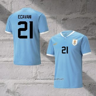 Uruguay Player E.Cavani Home Shirt 2022