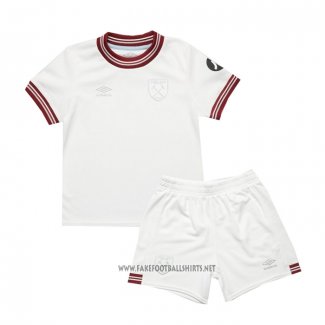 West Ham Away Shirt Kid 2023-2024