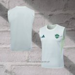 Al-Ahli Saudi Training Shirt Without Sleeves 2025-2026 White