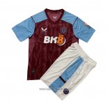 Aston Villa Home Shirt Kid 2023-2024