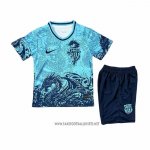 Barcelona Special Shirt Kid 2025-2026 Blue