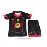 Barcelona Special Shirt Kid 2025-2026 Black Red