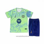 Barcelona Special Shirt Kid 2025-2026 Green