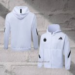 Chaqueta con Capucha del Ajax 2025-2026 White