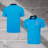 Chelsea Shirt Polo 2024-2025 Blue