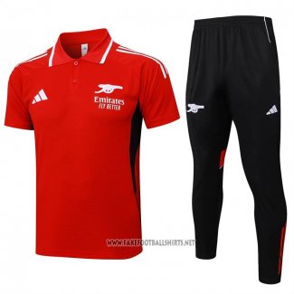 Conjunto Polo Arsenal 2025-2026 Red