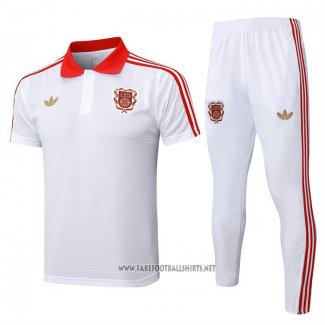 Conjunto Polo Bayern Munich 125 Aniversario 2025-2026 White