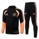 Jacket Tracksuit Arsenal Kid 2026-2027 Black Orange