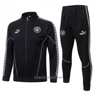 Jacket Tracksuit Manchester City 2025-2026 Black
