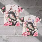Japan Dragon Shirt 2025-2026 White Thailand Rosa