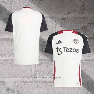Manchester United Training Shirt 2024-2025 White
