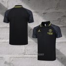 Paris Saint-Germain Jordan Shirt Polo 2023-2024 Black