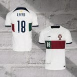 Portugal Player R.Neves Away Shirt 2022