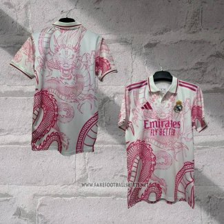 Real Madrid Dragon Shirt 2025-2026 Rosa Thailand