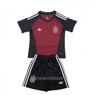 Spain Away Goalkeeper Shirt Kid 2026