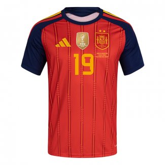 Spain Player Lamine Yamal Home Shirt 2024