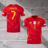 Spain Player Morata Home Shirt 2024