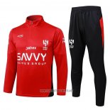 Sweatshirt Tracksuit Al Hilal Kid 2025-2026 Red