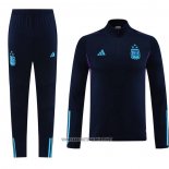 Sweatshirt Tracksuit Argentina 2023-2024 Blue