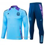 Sweatshirt Tracksuit Argentina 2024-2025 Blue