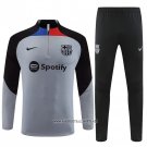 Sweatshirt Tracksuit Barcelona 2022-2023 Grey