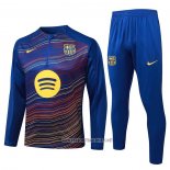 Sweatshirt Tracksuit Barcelona 2025-2026 Yellow Blue