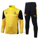Sweatshirt Tracksuit Borussia Dortmund Kid 2025-2026 Yellow