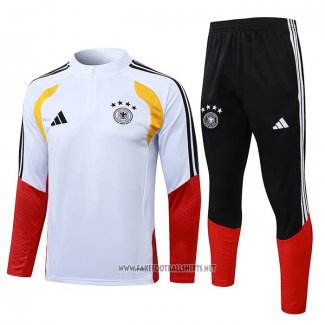 Sweatshirt Tracksuit Germany Kid 2025-2026 White Red