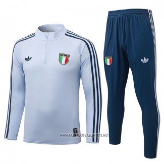 Sweatshirt Tracksuit Italy 2026-2027 Light Blue