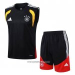 Tracksuit Germany Without Sleeves 2025-2026 Black