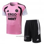 Tracksuit Inter Miami Short Sleeve 2026-2027 Rosa - Shorts