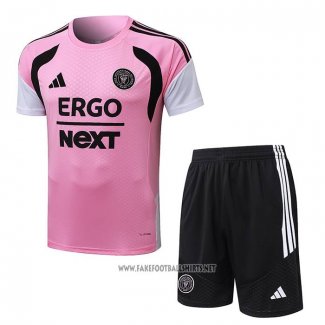 Tracksuit Inter Miami Short Sleeve 2026-2027 Rosa - Shorts