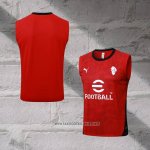 AC Milan Training Shirt Without Sleeves 2025-2026 Red