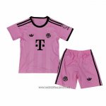 Bayern Munich Goalkeeper Shirt Kid 2025-2026 Rosa