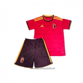 Belgium Home Shirt Kid 2026