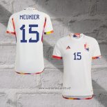 Belgium Player Meunier Away Shirt 2022