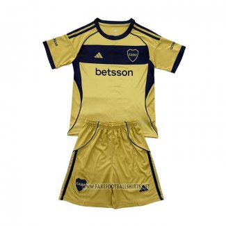 Boca Juniors Away Shirt Kid 2025