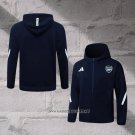 Chaqueta con Capucha del Arsenal 2025-2026 Black